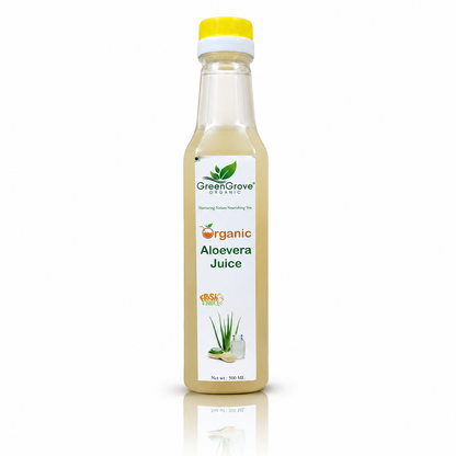 GreenGrove Organic Aloevera Juice (500 ML) (PACK OF 2)