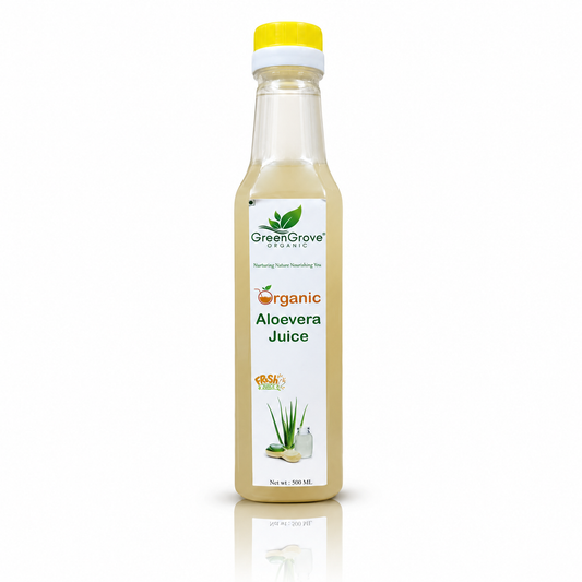 GreenGrove Organic Aloevera Juice (500 ML) (PACK OF 2)