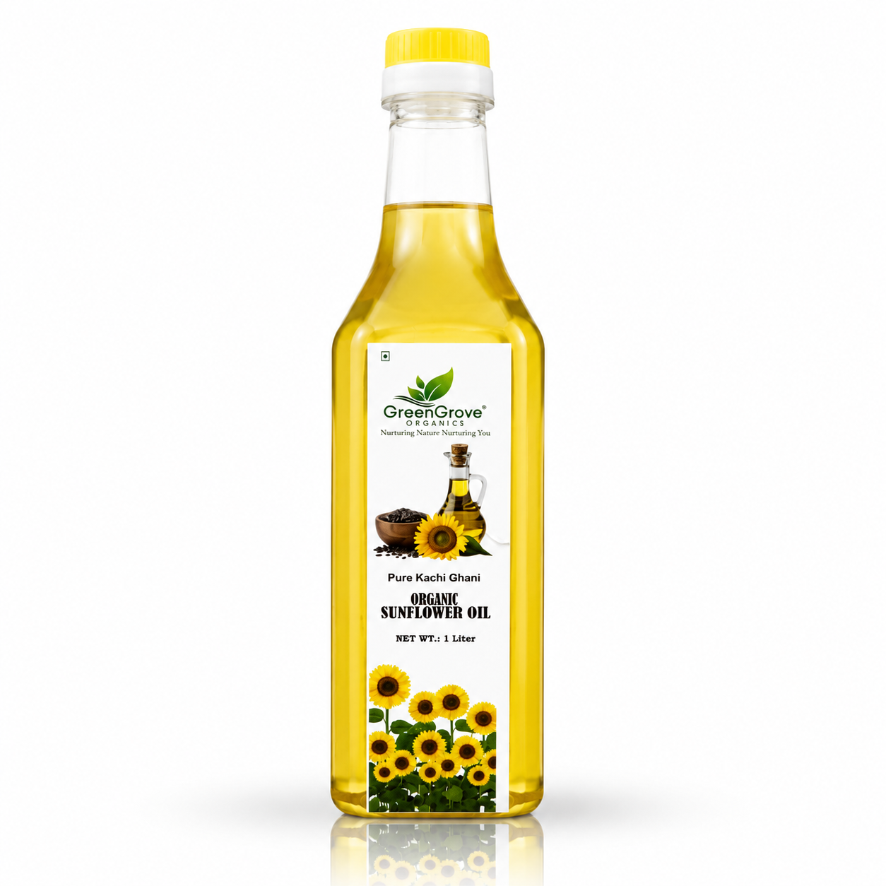 GreenGrove Organic Sunflower Oil (1 L)