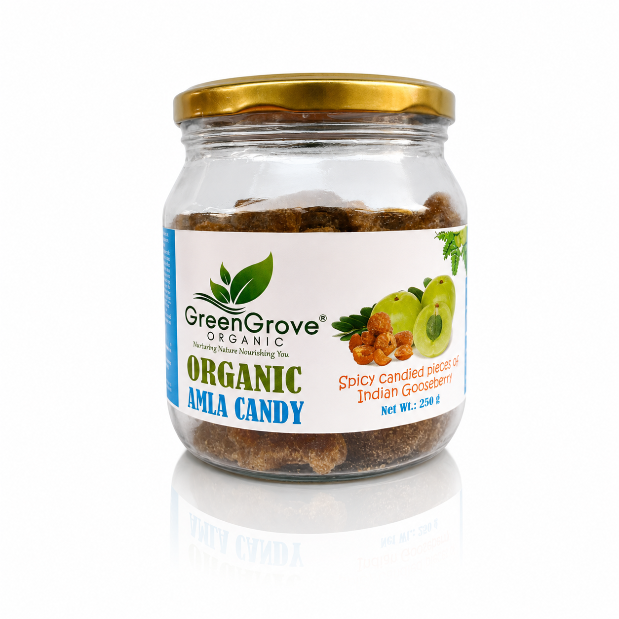 Green Grove Amla Candy Spicy (250 GM) (PACK OF 2)
