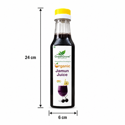 GreenGrove Jamun Juice (500 ML) (PACK OF 2)