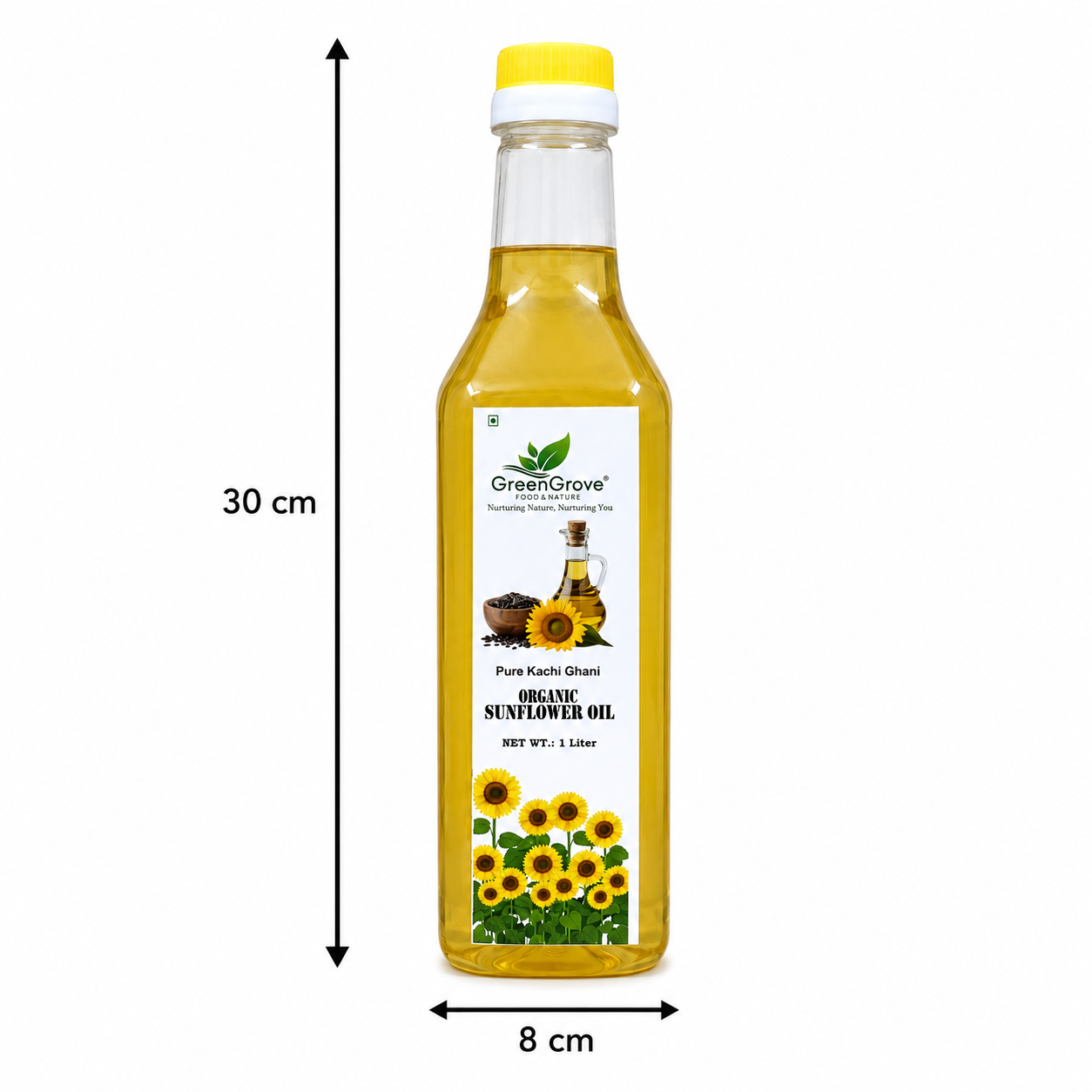 GreenGrove Organic Sunflower Oil (1 L)