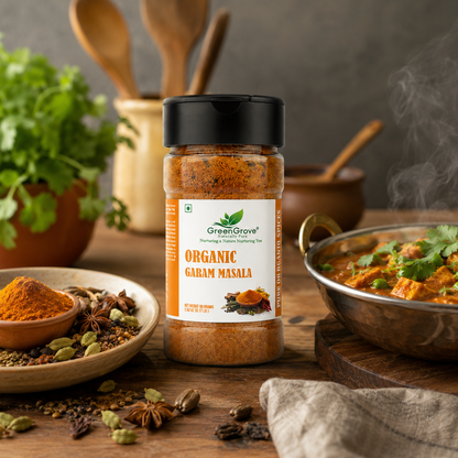 GreenGrove Organic Garam Masala (50 GM) (PACK OF 2)