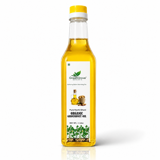 GreenGrove Organic Groundnut Oil (1 L)