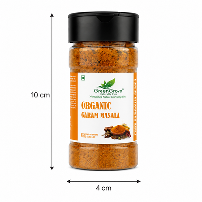 GreenGrove Organic Garam Masala (50 GM) (PACK OF 2)