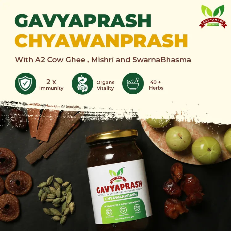 Gavyamart Gavyaprash – Limited Edition Chyawanprash (500 GM)