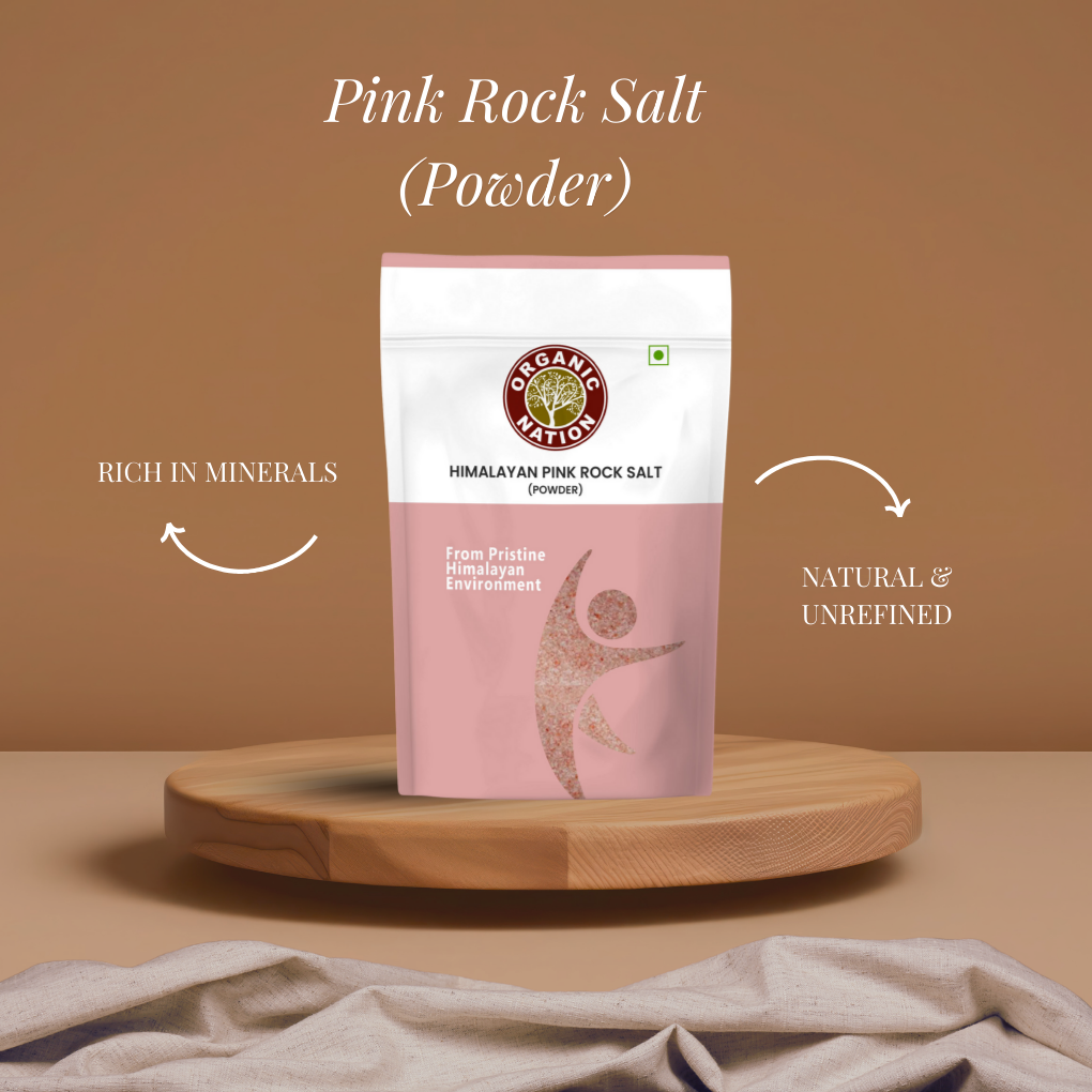 Organic Nation Himalayan Pink Rock Salt Powder