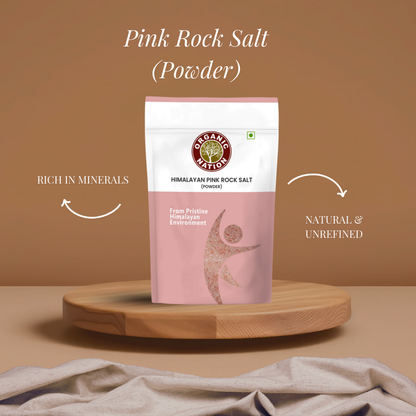 Organic Nation Himalayan Pink Rock Salt Powder