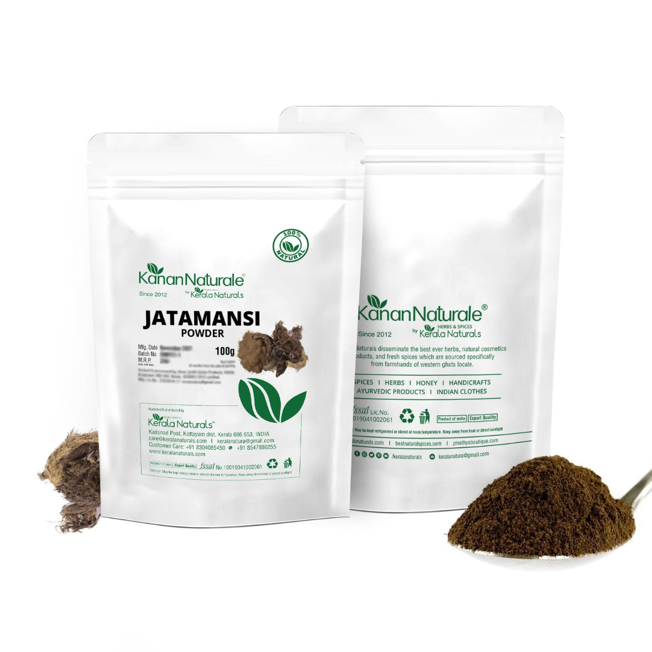 Kerala Naturals Jatamansi Powder (100 GM)