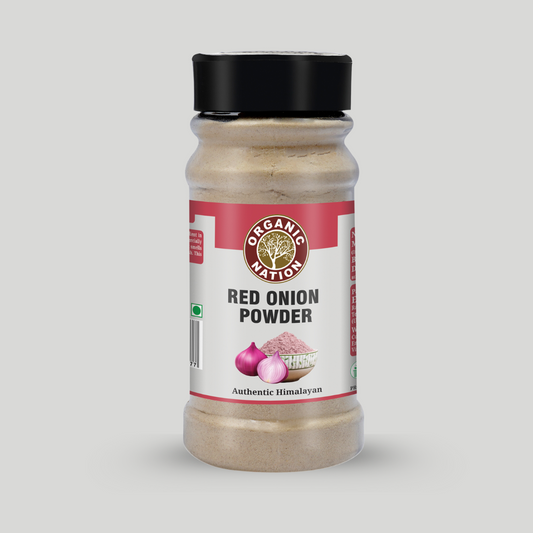 Organic Nation Red Onion Powder (125 GM) (PACK OF 3)