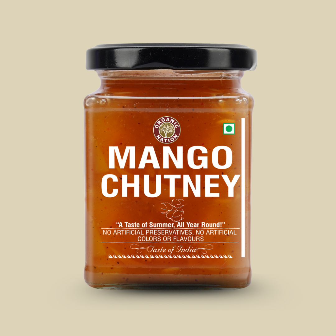 Organic Nation Mango Chutney (300 GM)