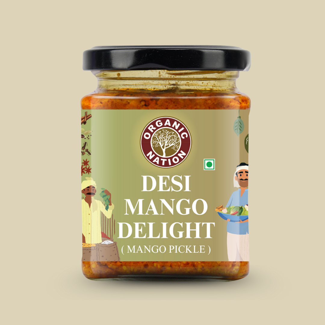 Organic Nation Desi Mango Delight (Mango Pickle)