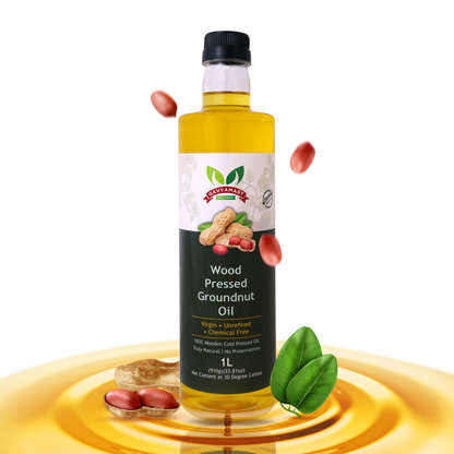 Gavyamart Wood Pressed Groundnut Oil