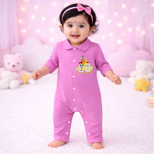 Tiny Tiggy Bamboo Cotton Unisex Baby Romper – Everyday Comfort Wear