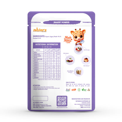 Junior's Nutrition Jaggery Powder (250 GM)