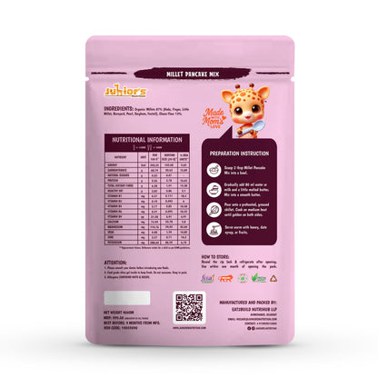 Junior's Nutrition Millet Pancake Mix
