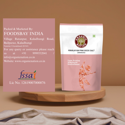 Organic Nation Himalayan Rock Salt Granules