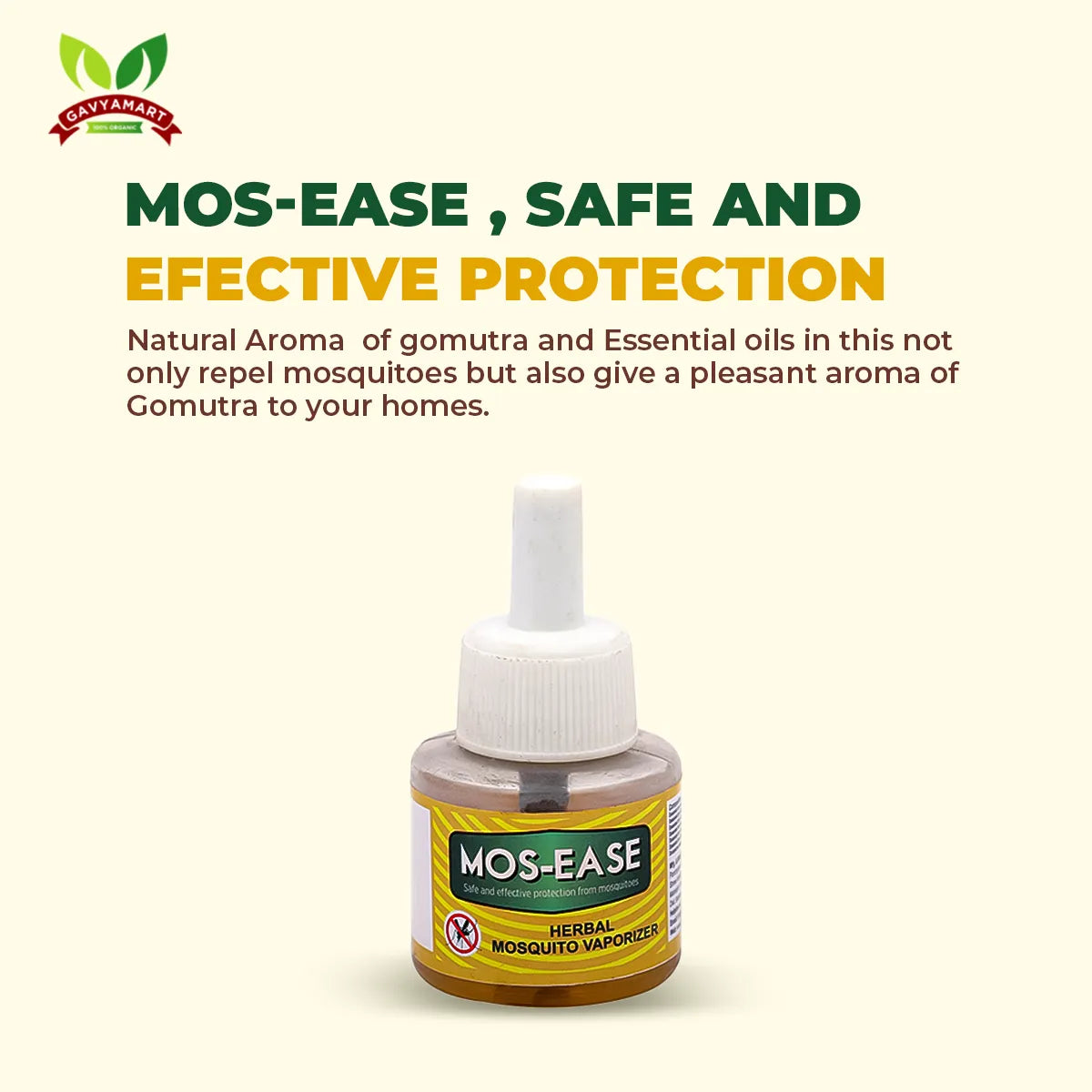 Gavyamart Herbal Mosquito Repellent (45 ML)