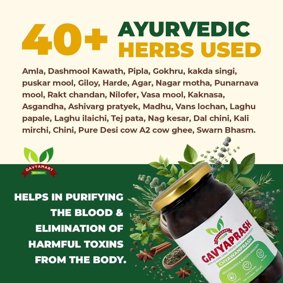 Gavyamart Gavyaprash – Limited Edition Chyawanprash (500 GM)