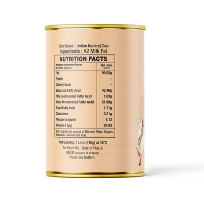 Gavyamart Indian Desi A2 Cow Pure Ghee