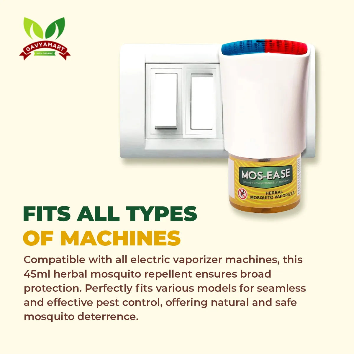 Gavyamart Herbal Mosquito Repellent (45 ML)