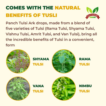 Gavyamart Panch Tulsi Ark Drops (20 ML)