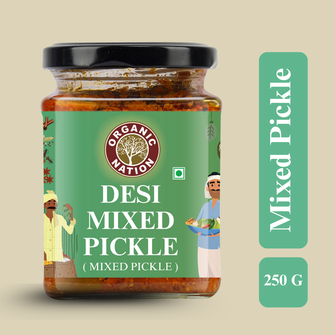 Organic Nation Desi Mixed Pickle