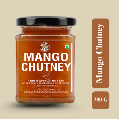 Organic Nation Mango Chutney (300 GM)