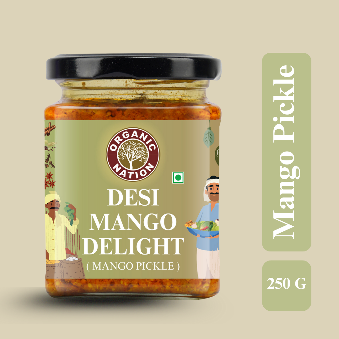 Organic Nation Desi Mango Delight (Mango Pickle)
