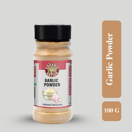 Organic Nation Garlic Powder (100 GM) (PACK OF 3)