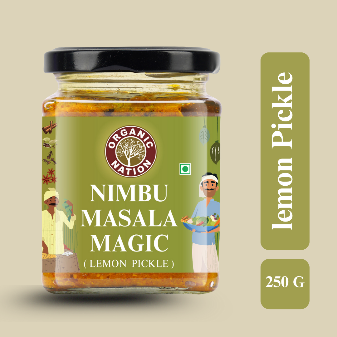 Organic Nation Nimbu Masala Magic (Lemon Pickle)