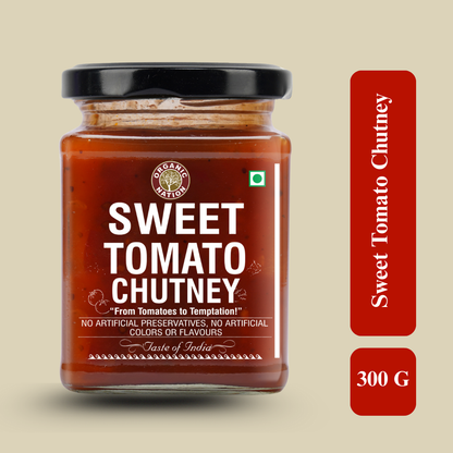 Organic Nation Sweet Tomato Chutney (300 GM)
