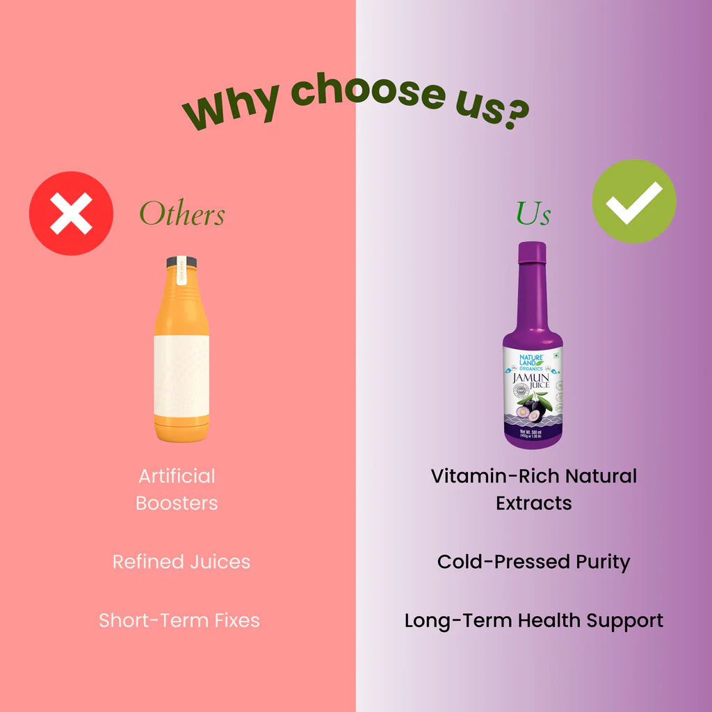 Natureland Organics Jamun Juice 500 ML