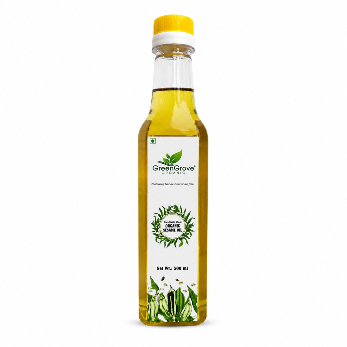 GreenGrove Organic Sesame Oil (White) (500 ML)