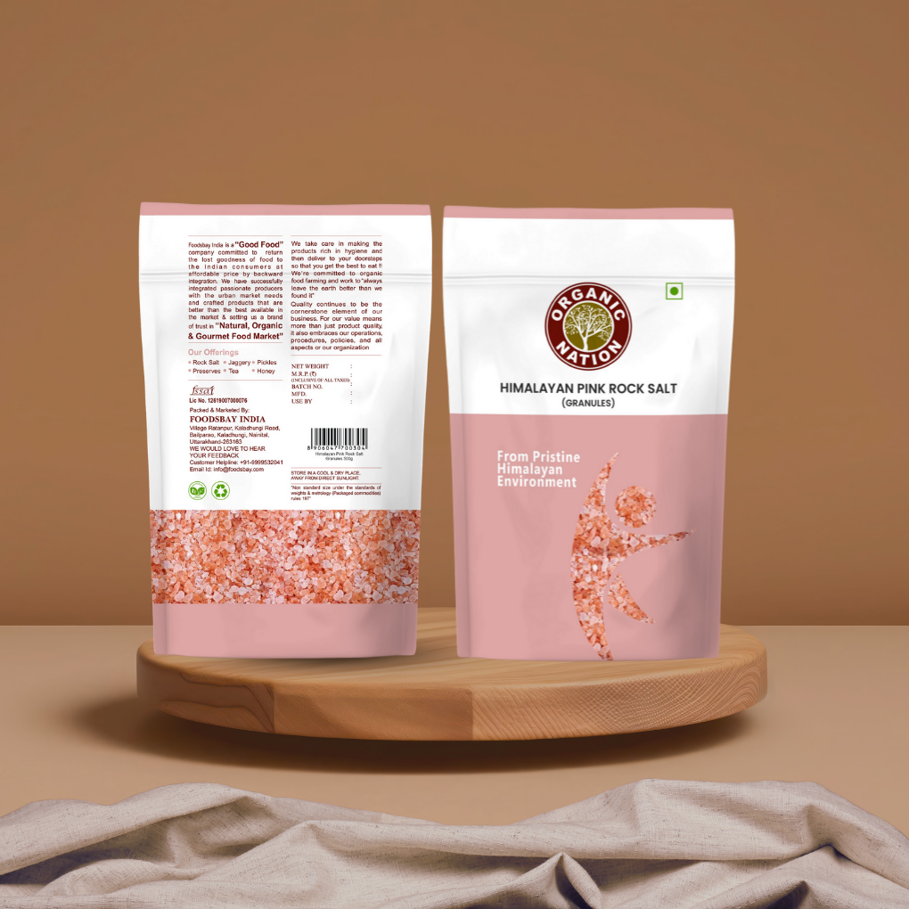 Organic Nation Himalayan Rock Salt Granules