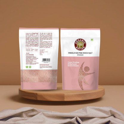 Organic Nation Himalayan Pink Rock Salt Powder