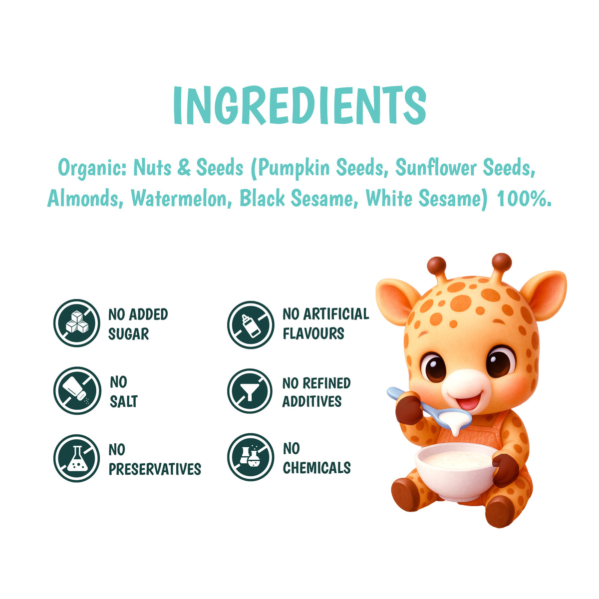 Junior's Nutrition Seeds Mix (200 GM)