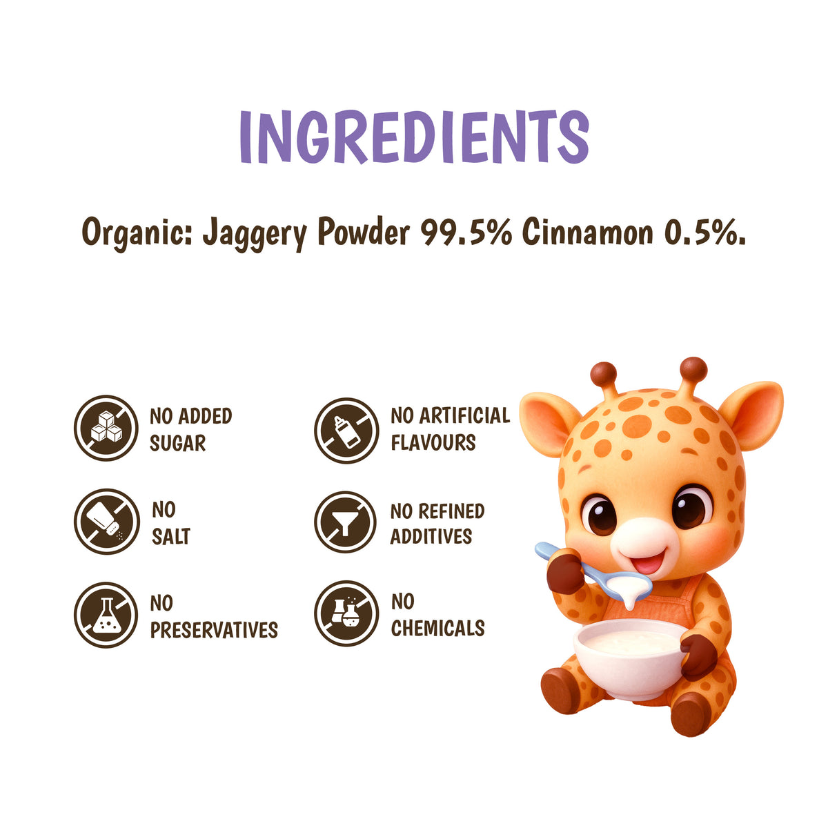 Junior's Nutrition Jaggery Powder (250 GM)