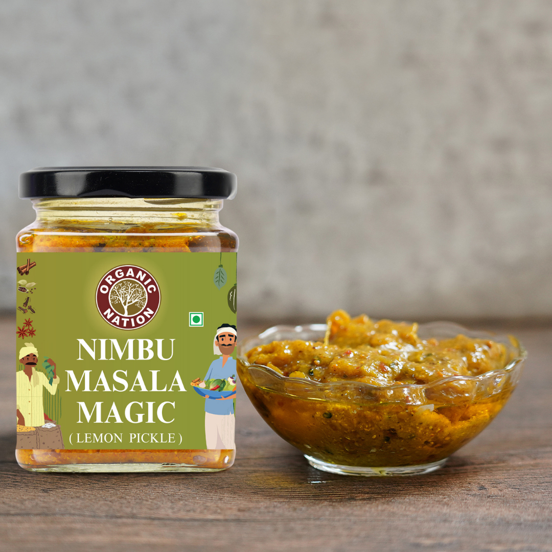 Organic Nation Nimbu Masala Magic (Lemon Pickle)