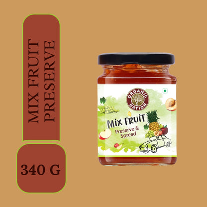 Organic Nation Mixed Fruit Conserve (340 GM)