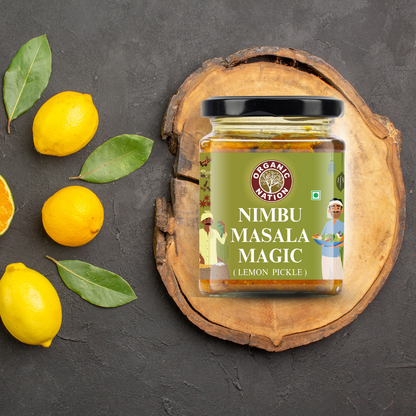 Organic Nation Nimbu Masala Magic (Lemon Pickle)