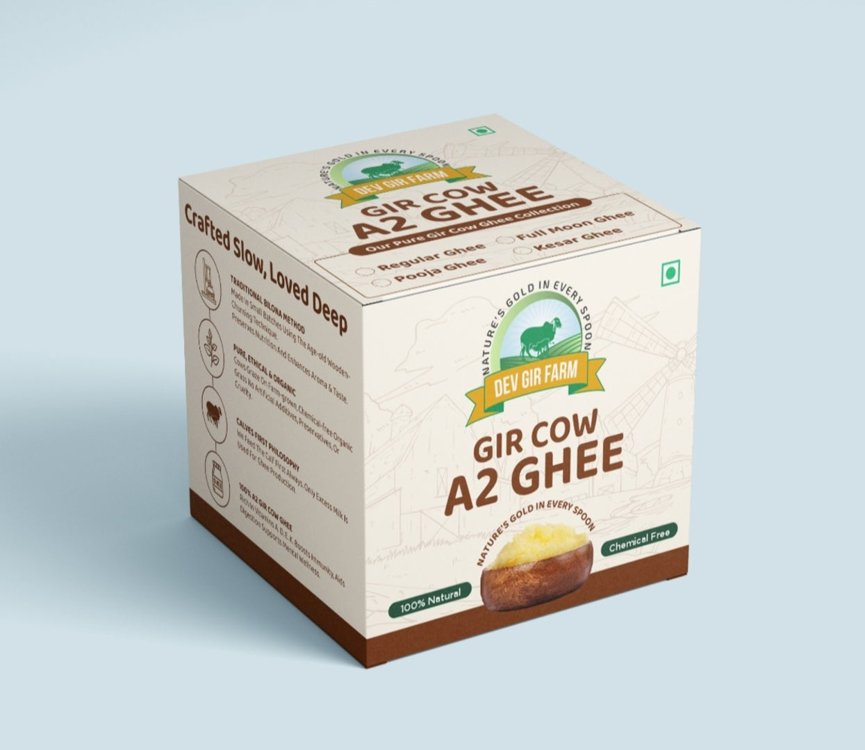 Dev Gir Farm Gir Cow A2 Ghee
