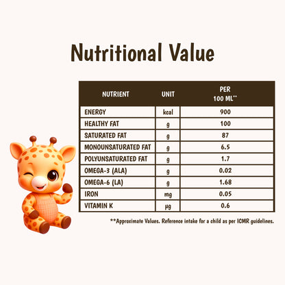 Junior's Nutrition Cold Pressed Coconut Oil (1 L)