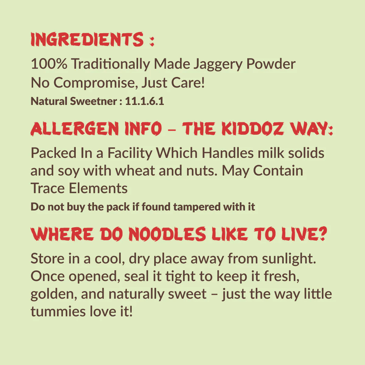 Kiddoz Kitchen Natural Jaggery Powder (300 GM)