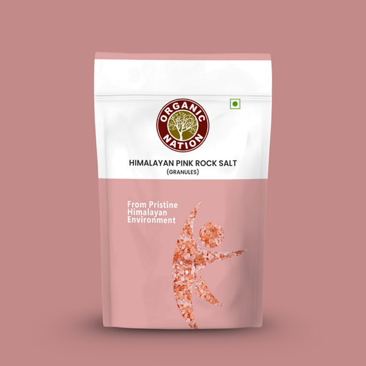 Organic Nation Himalayan Rock Salt Granules (500 GM) (PACK OF 3)