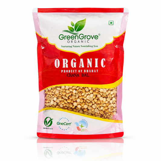 GreenGrove Organic Chana Dal (1 KG)