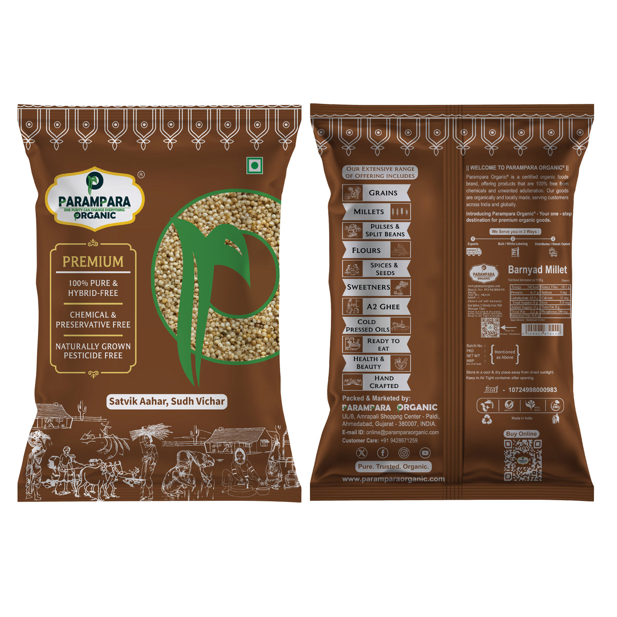 Parampara Organic Barnyard Millet