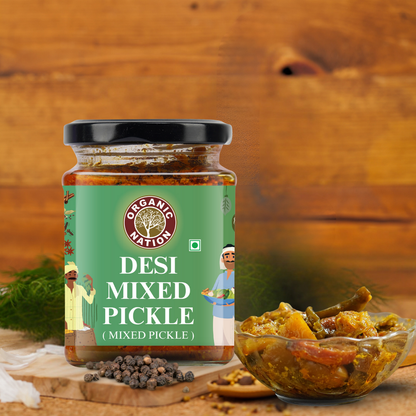 Organic Nation Desi Mixed Pickle