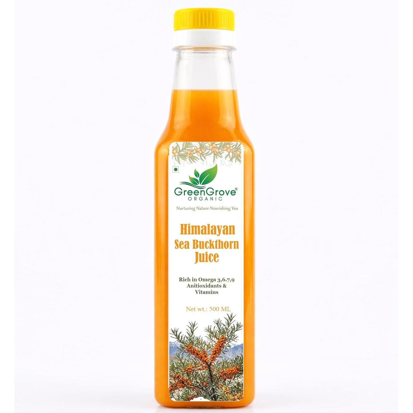 GreenGrove Organic Himalayan Sea Buckthorn Juice (500 ML)