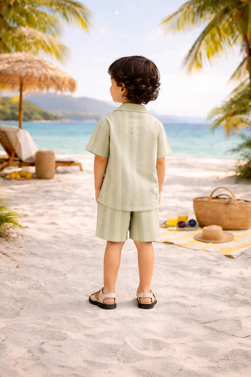 Tiny Tiggy Modern Summer Cord Set for Boys – Soft & Breathable